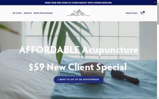 Acupuncture Lounge website