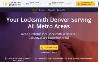 Advanced Locksmith website