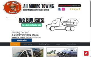 All Morro Towing website
