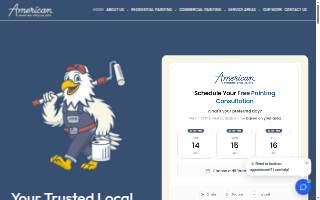 American Painting Specialists website
