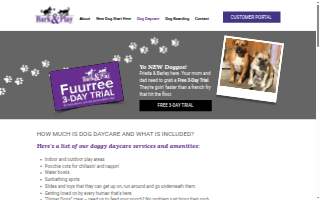 Bark and Play Denver Dog Daycare and Boarding website