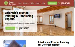 Bloom Services website