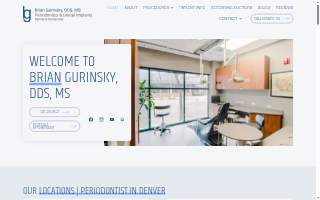 Brian Gurinsky, DDS, MS website
