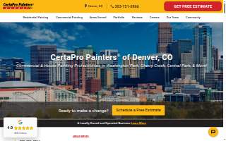 CertaPro Painters of Denver website