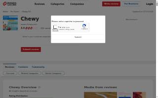 Chewy Vet Care 9+Co website