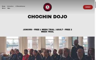 Chochin Dojo website
