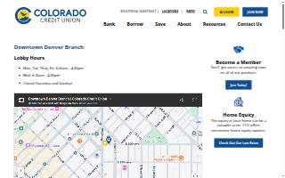 Colorado Credit Union of Denver website