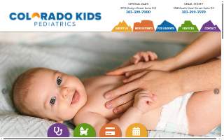 Colorado Kids Pediatrics website