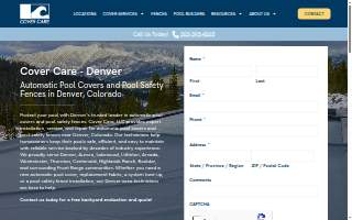 Cover Care, LLC of Denver website