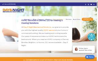 Day & Night Mechanical Solutions, Inc. website