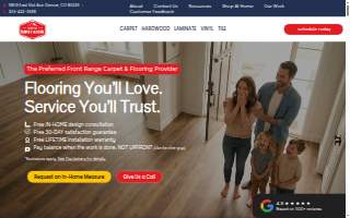 Denver Carpet & Flooring website