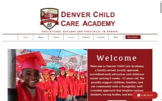 Denver Child Care Center website