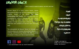 Denver Dance website