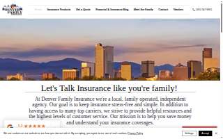 Denver Family Insurance Ltd website