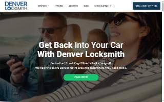 Denver Locksmith website