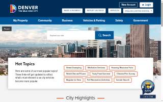 Denver Metro Small Business Development Center website