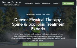 Denver Physical Medicine & Rehab website