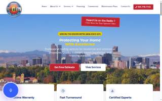 Denver Roof Pros LLC website