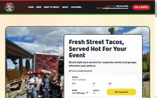 Denver Street Tacos Food Truck & Catering website