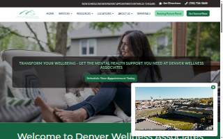 Denver Wellness Associates website