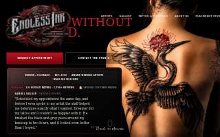 Endless Ink Tattoo & Piercing website