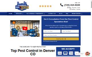 Environmental Pest Control Inc. website