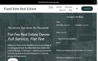 Fixed Rate Real Estate website
