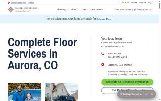 Floor Coverings International of Aurora Denver website