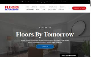 Floors By Tomorrow website
