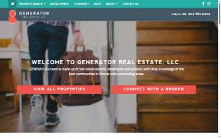 Generator Real Estate, LLC website
