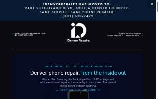 iDenver Repairs website
