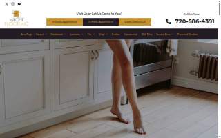 In Home Flooring website