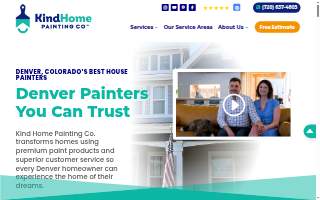Kind Home Painting Company website