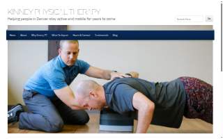 Kinney Physical Therapy website