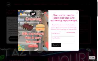 Lazy Butcher - Burgers & BBQ - Cowboy Lounge website