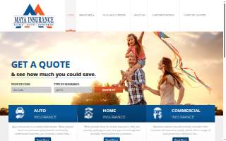 Maya Insurance Group website