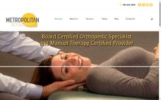 Metropolitan Physical Therapy of Denver website