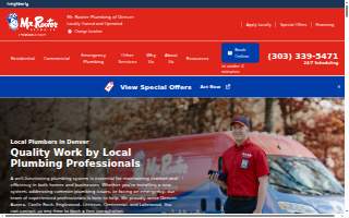 Mr. Rooter Plumbing of Denver website