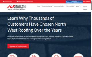 North West Roofing website