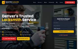 Quick Pick Locksmith website