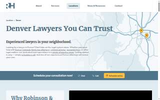 Robinson & Henry P.C. website