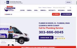 Roto-Rooter Plumbing & Water Cleanup of Denver website