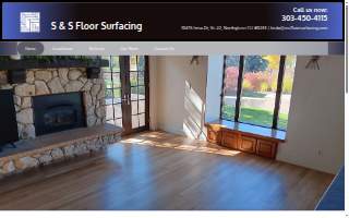 S & S Floor Surfacing website