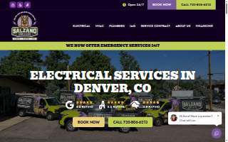 Salzano Services website