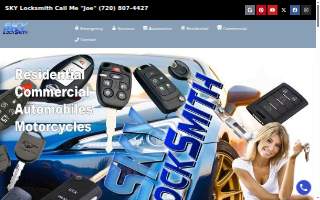 SKY Locksmith website