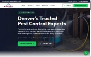 Solatera Pest Control website