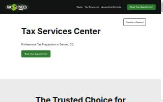 Tax Services Center, LLC website