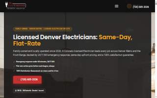 The Electricians website