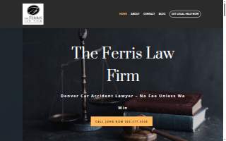 The Ferris Law Firm website
