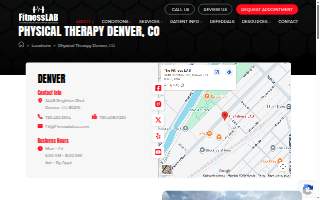 The Fitness LAB website